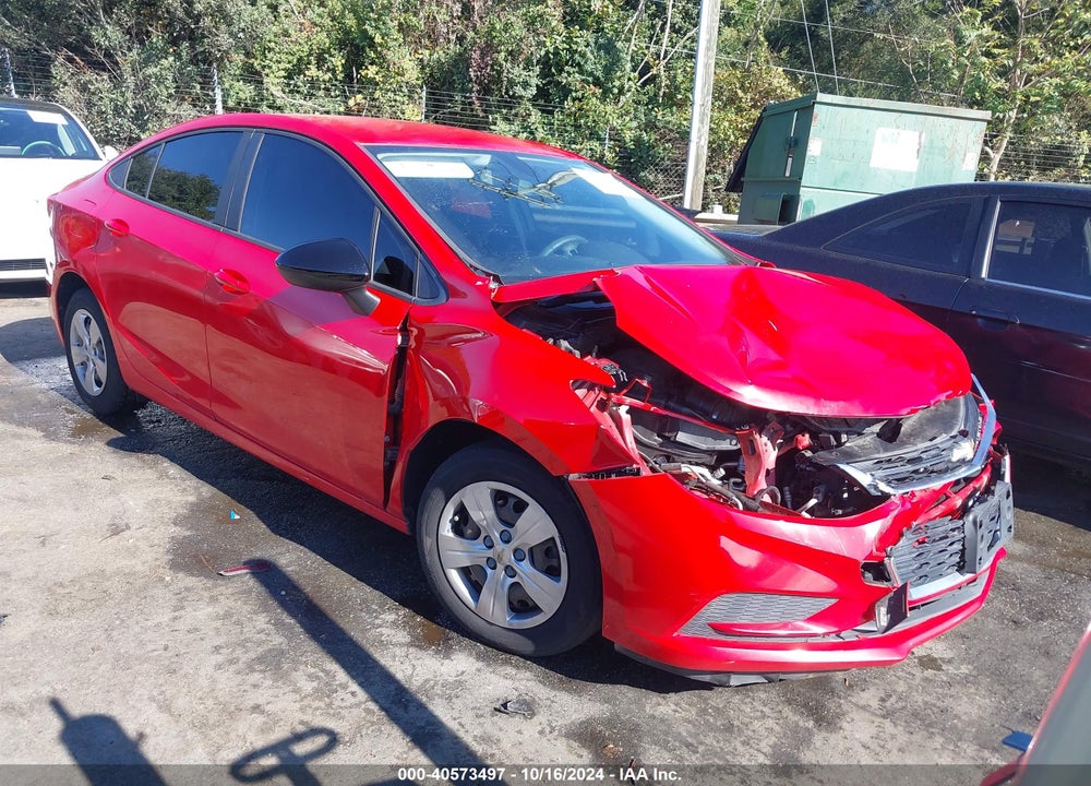 2018 CHEVROLET CRUZE LS AUTO VIN: 1G1BC5SM9J7169657