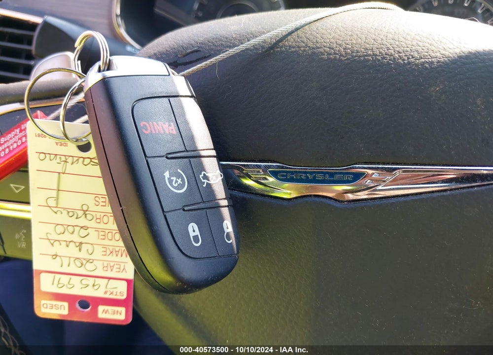 2016 CHRYSLER 200 C VIN: 1C3CCCEG5GN156161