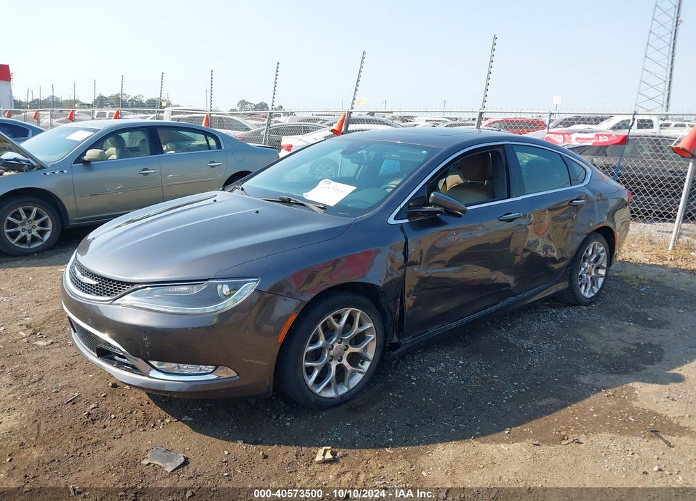 2016 CHRYSLER 200 C VIN: 1C3CCCEG5GN156161