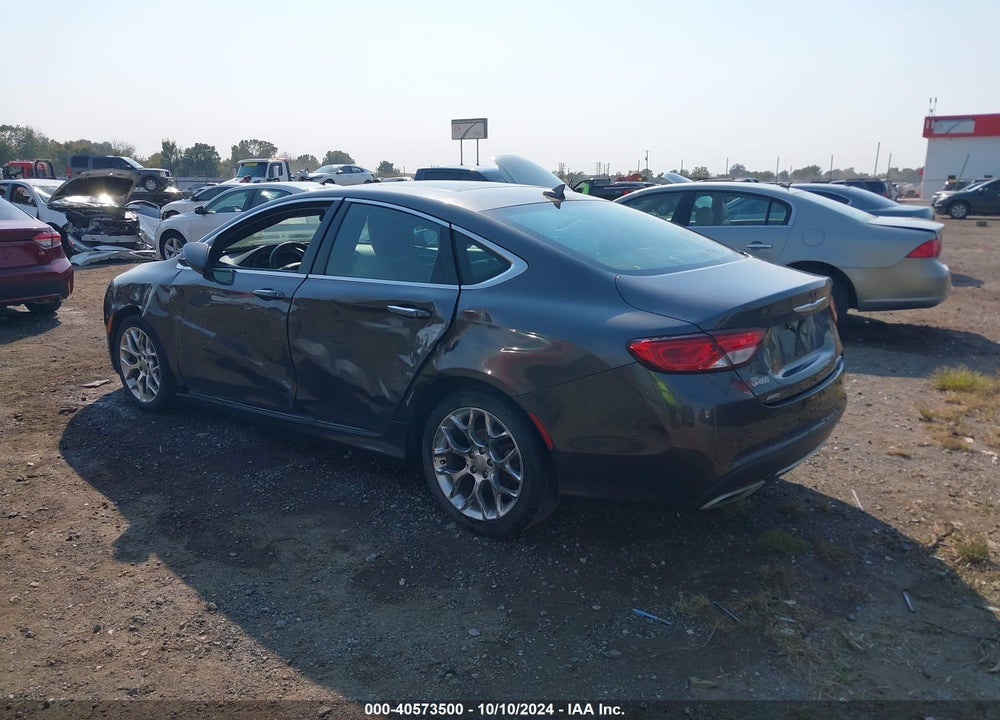 2016 CHRYSLER 200 C VIN: 1C3CCCEG5GN156161