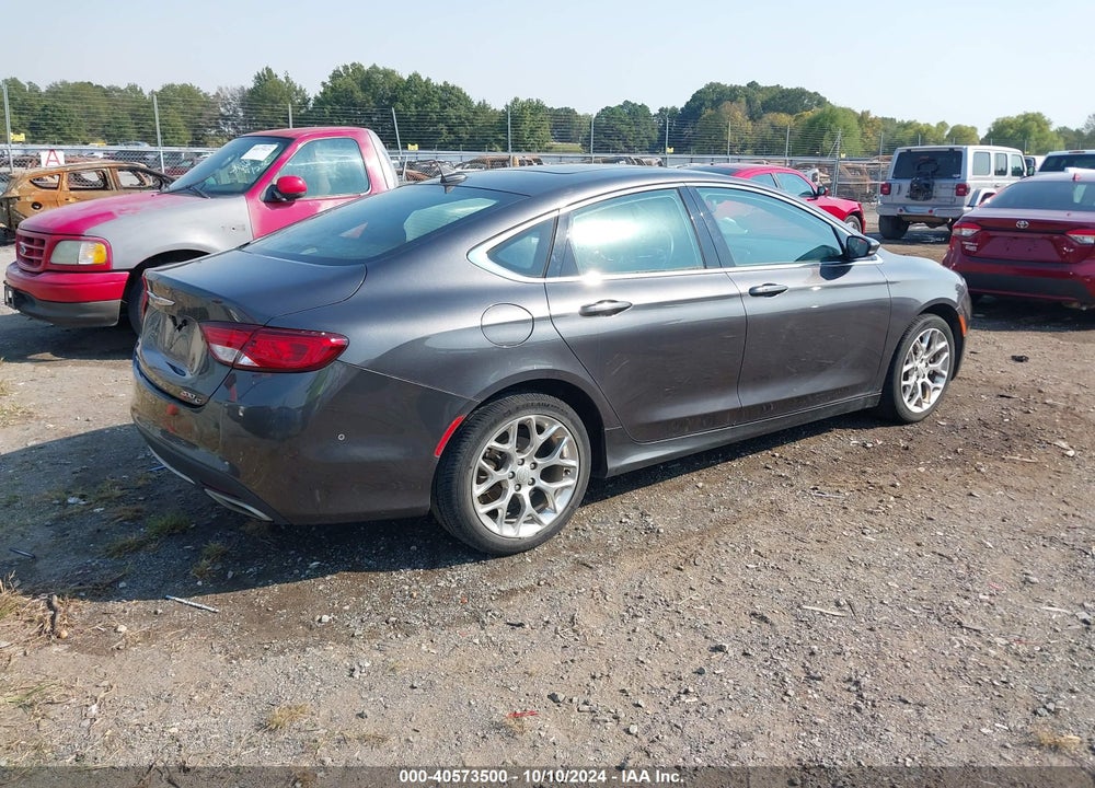 2016 CHRYSLER 200 C VIN: 1C3CCCEG5GN156161