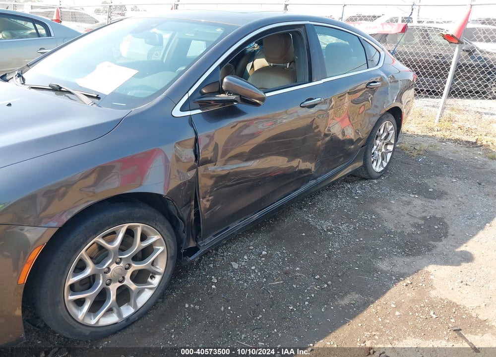 2016 CHRYSLER 200 C VIN: 1C3CCCEG5GN156161