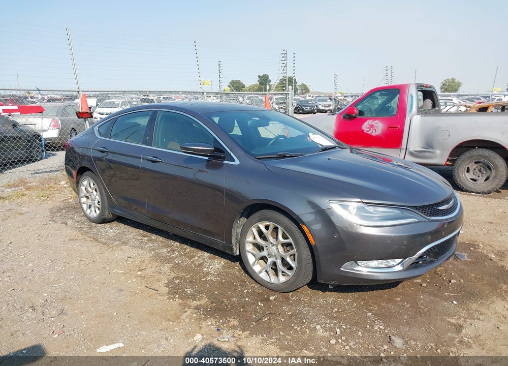 2016 CHRYSLER 200 C VIN: 1C3CCCEG5GN156161