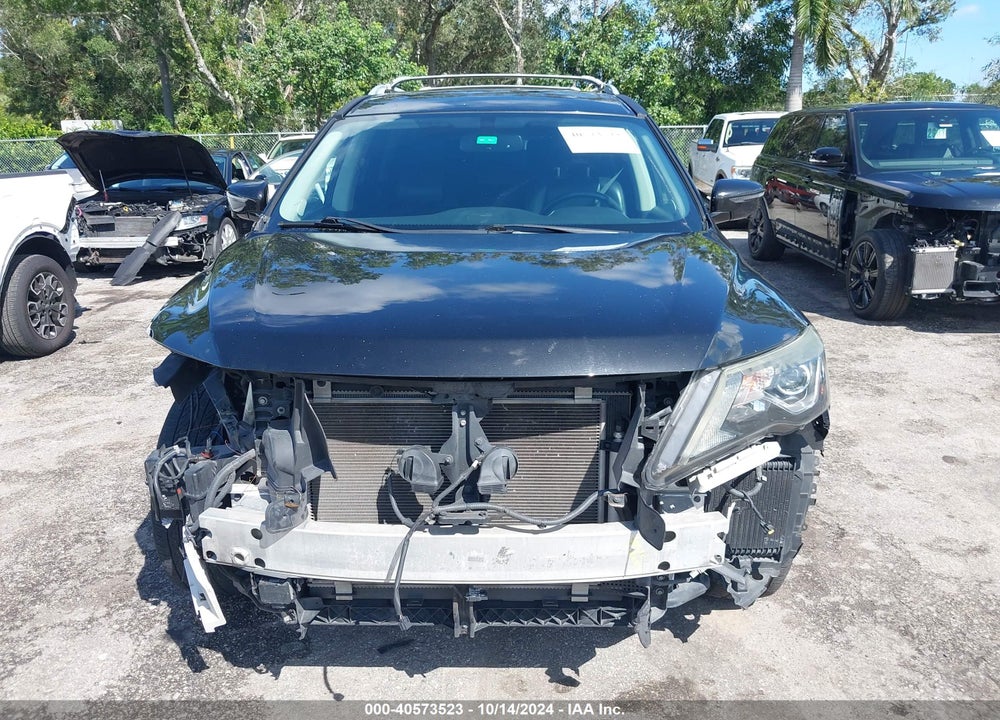 2017 NISSAN PATHFINDER PLATINUM VIN: 5N1DR2MN1HC660045