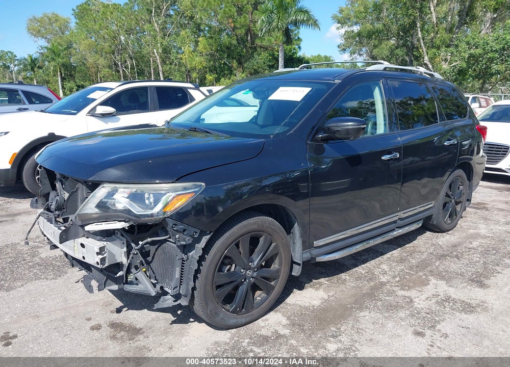 2017 NISSAN PATHFINDER PLATINUM VIN: 5N1DR2MN1HC660045