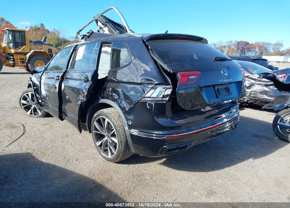 2022 VOLKSWAGEN TIGUAN 2.0T SEL R-LINE VIN: 3VV4B7AX8NM146653