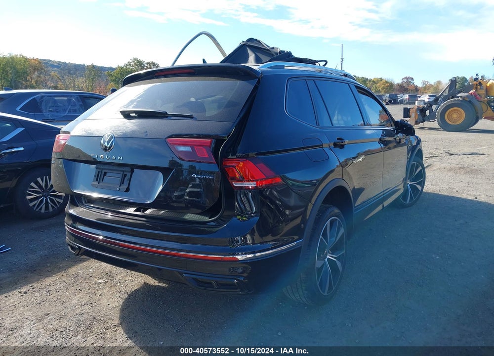 2022 VOLKSWAGEN TIGUAN 2.0T SEL R-LINE VIN: 3VV4B7AX8NM146653