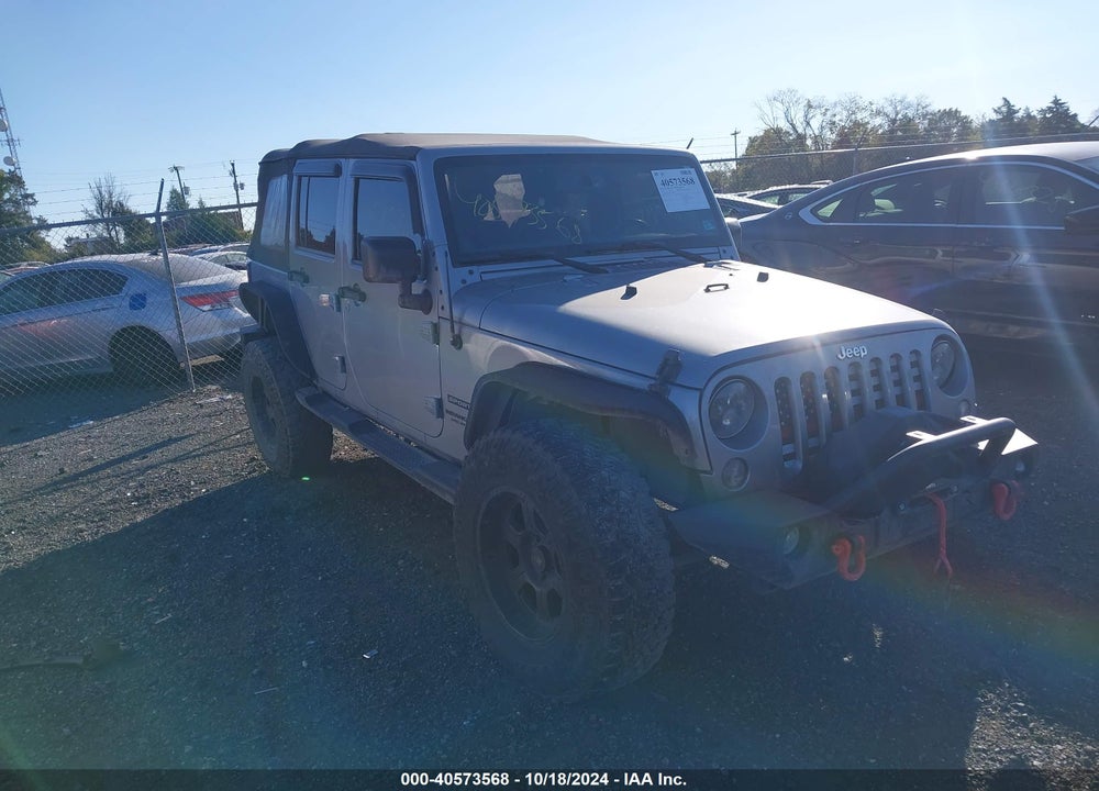 2014 JEEP WRANGLER UNLIMITED SPORT VIN: 1C4BJWDG7EL320048