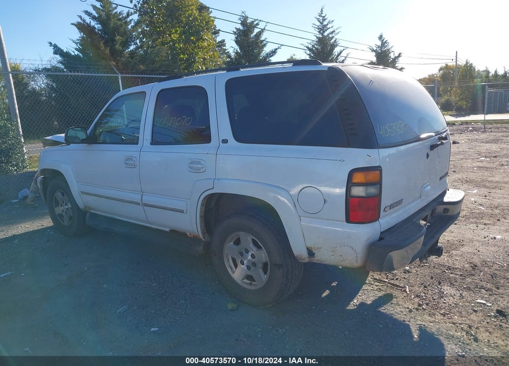 2004 CHEVROLET TAHOE LT VIN: 1GNEK13Z84J151076