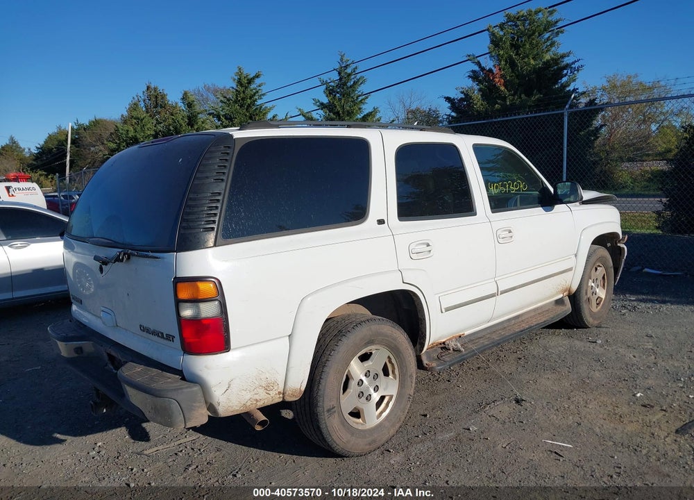 2004 CHEVROLET TAHOE LT VIN: 1GNEK13Z84J151076