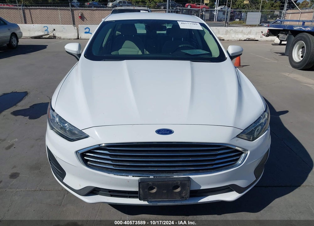 2019 FORD FUSION HYBRID SE VIN: 3FA6P0LU8KR272597