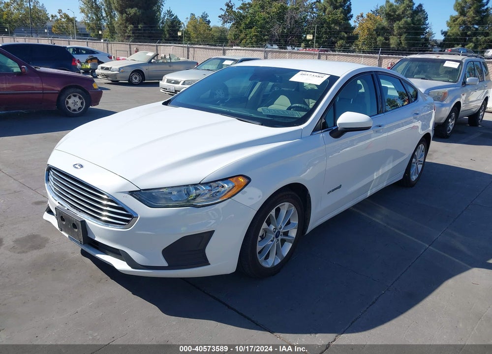2019 FORD FUSION HYBRID SE VIN: 3FA6P0LU8KR272597
