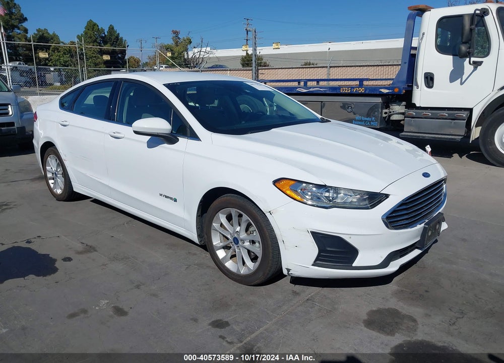 2019 FORD FUSION HYBRID SE VIN: 3FA6P0LU8KR272597