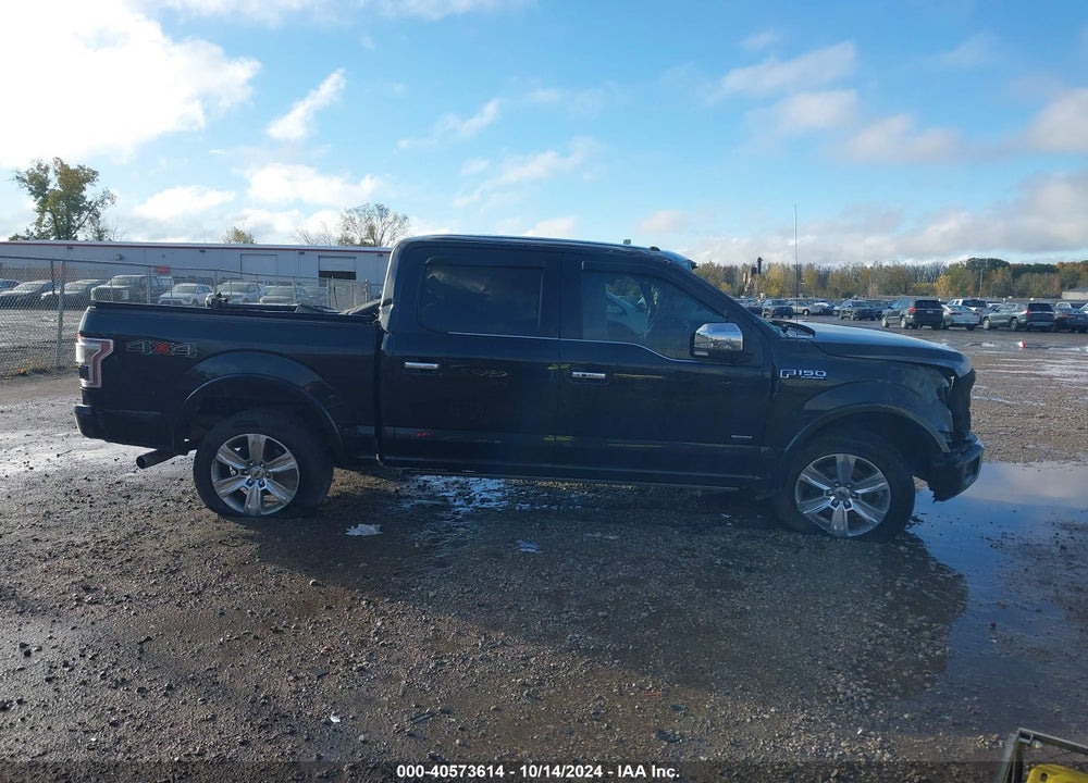 2015 FORD F-150 PLATINUM VIN: 1FTEW1EG7FFB65226