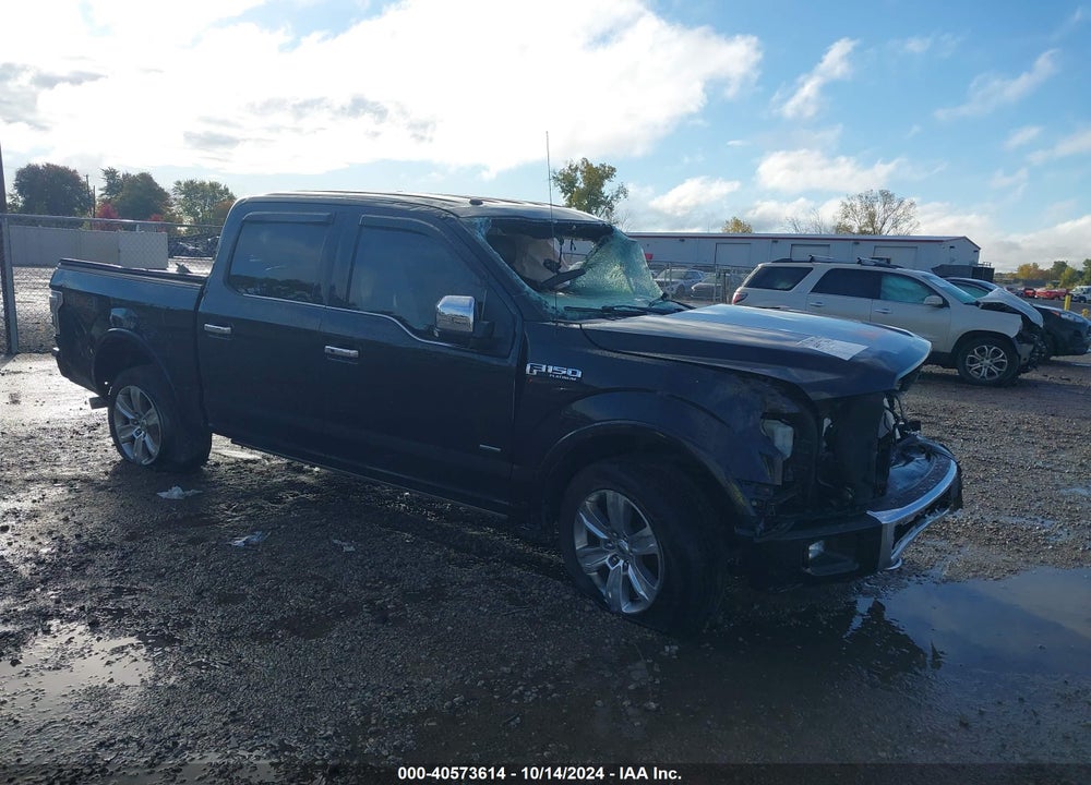 2015 FORD F-150 PLATINUM VIN: 1FTEW1EG7FFB65226
