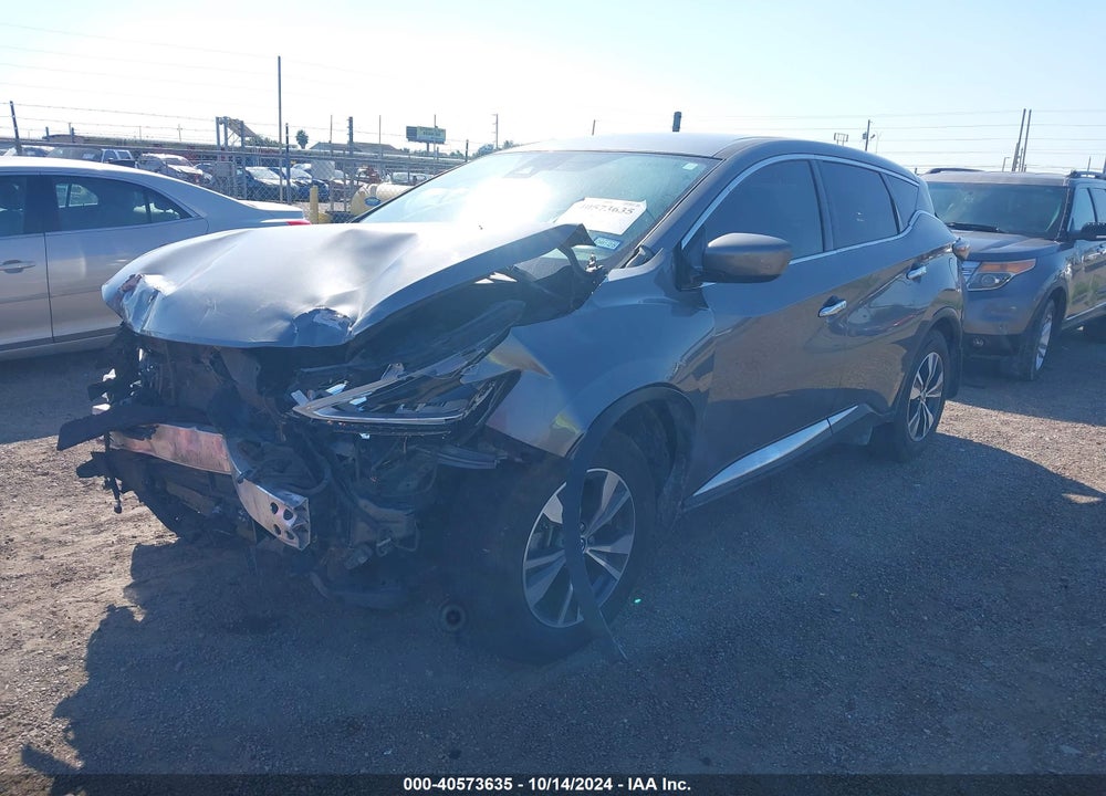 2021 NISSAN MURANO S FWD VIN: 5N1AZ2AJ3MC135406