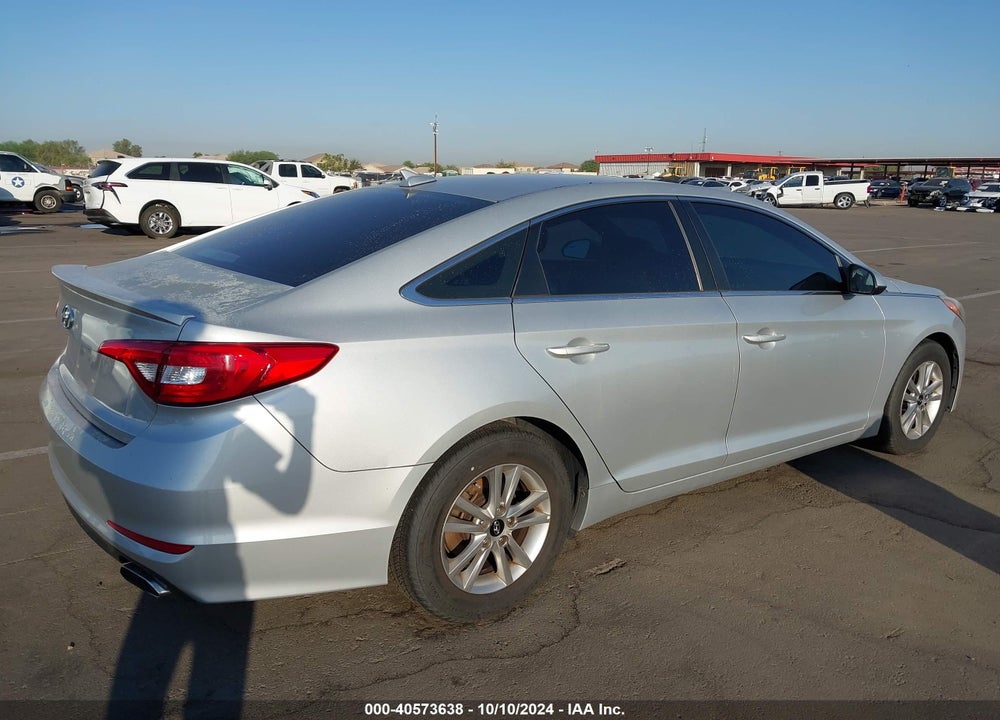2016 HYUNDAI SONATA SE VIN: 5NPE24AF4GH362081