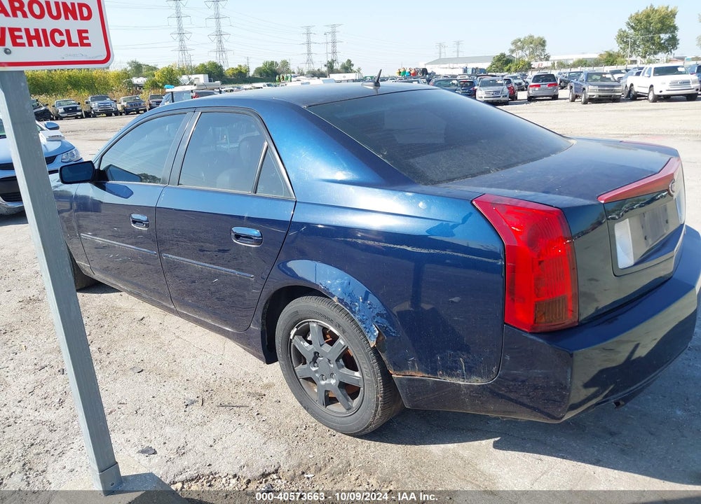 2007 CADILLAC CTS STANDARD VIN: 1G6DP577470123066