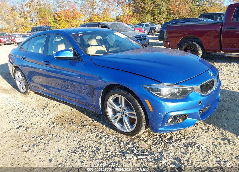 2019 BMW 440I GRAN COUPE XDRIVE VIN: WBA4J7C54KBM76044