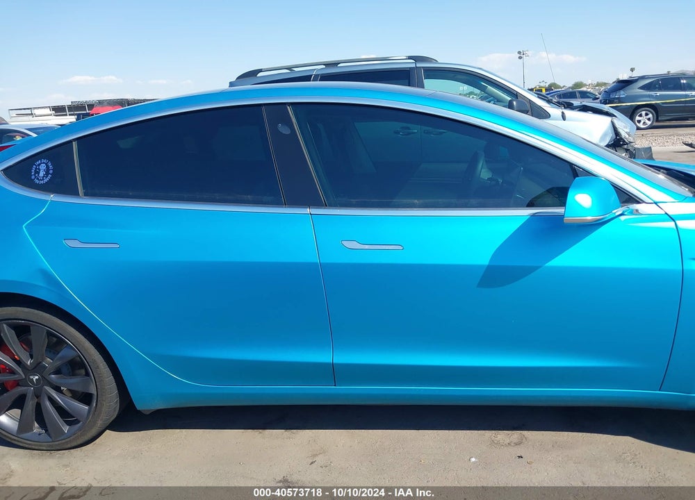 2020 TESLA MODEL 3 PERFORMANCE DUAL MOTOR ALL-WHEEL DRIVE VIN: 5YJ3E1EC2LF641101