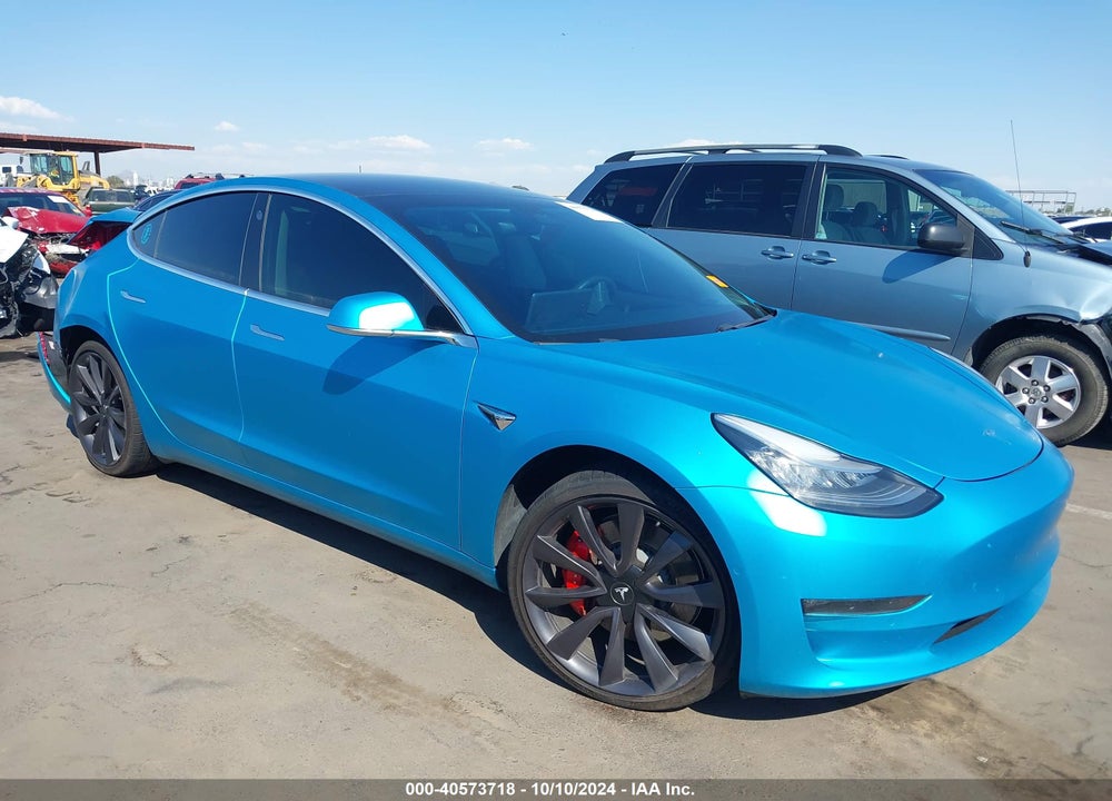 2020 TESLA MODEL 3 PERFORMANCE DUAL MOTOR ALL-WHEEL DRIVE VIN: 5YJ3E1EC2LF641101