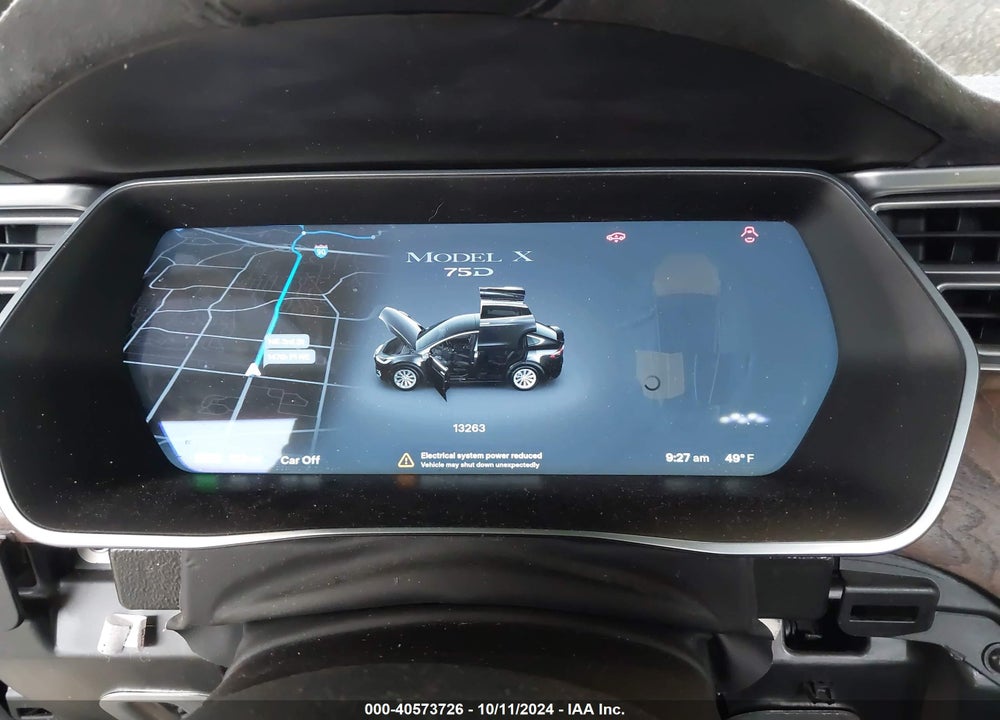 2017 TESLA MODEL X 100D/75D/90D VIN: 5YJXCBE27HF045672