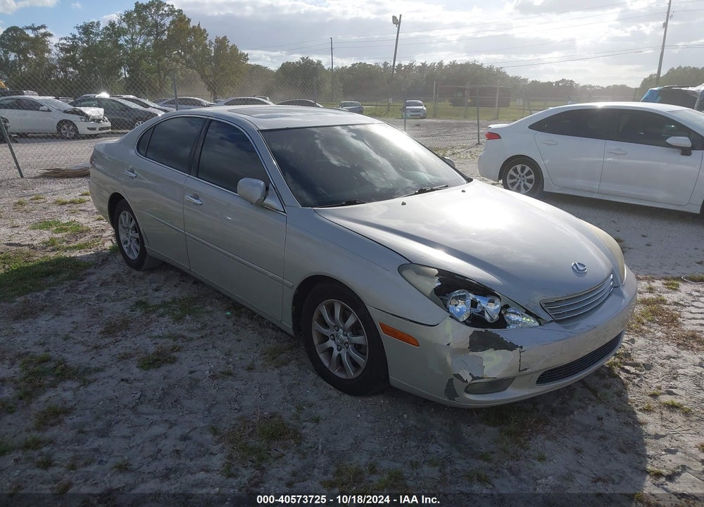 2004 LEXUS ES 330 VIN: JTHBA30G040009600
