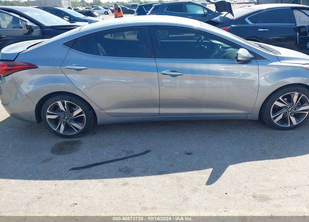 2014 HYUNDAI ELANTRA LIMITED VIN: KMHDH4AE3EU075086