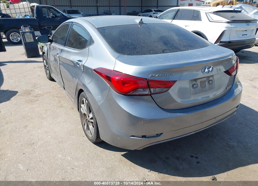 2014 HYUNDAI ELANTRA LIMITED VIN: KMHDH4AE3EU075086