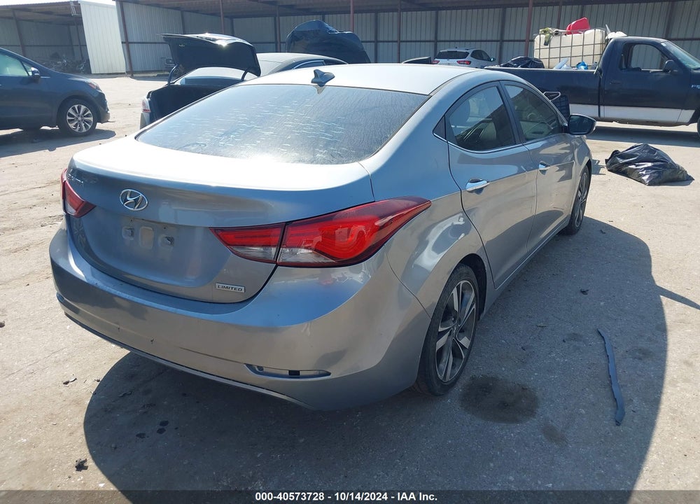 2014 HYUNDAI ELANTRA LIMITED VIN: KMHDH4AE3EU075086