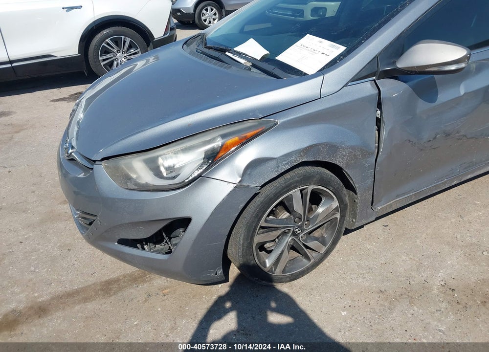 2014 HYUNDAI ELANTRA LIMITED VIN: KMHDH4AE3EU075086