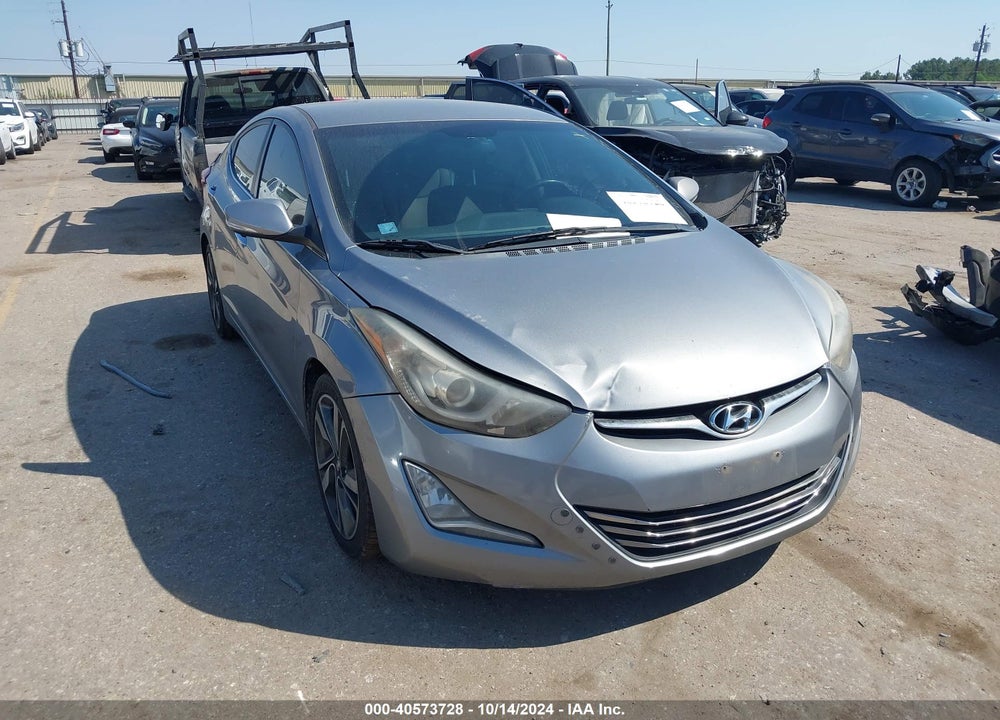 2014 HYUNDAI ELANTRA LIMITED VIN: KMHDH4AE3EU075086