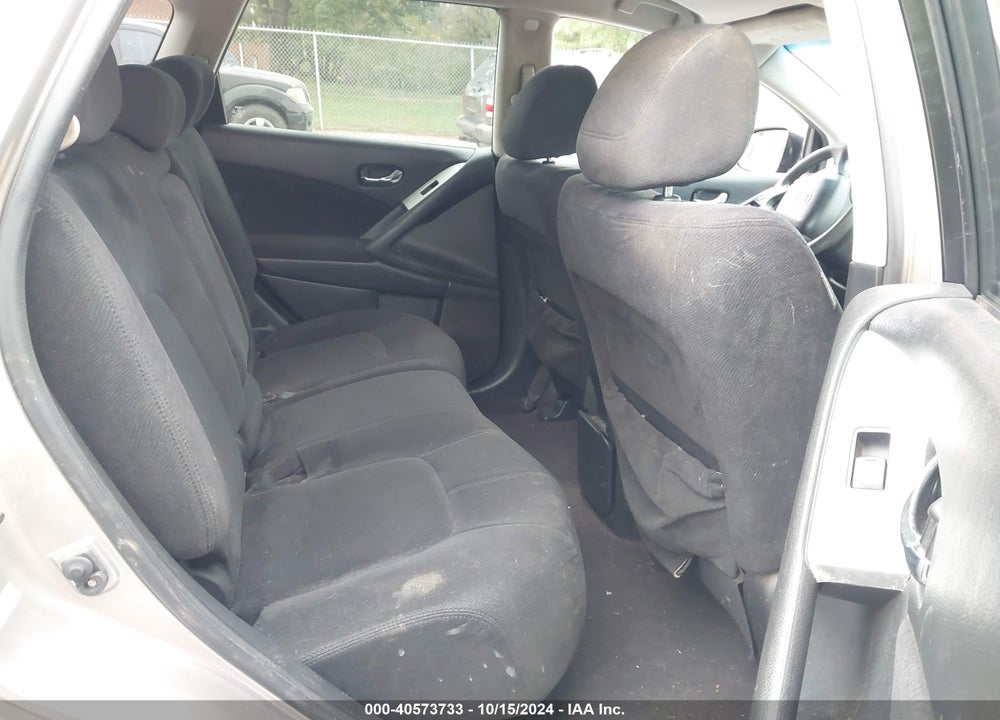 2009 NISSAN MURANO VIN: JN8AZ18W19W203261