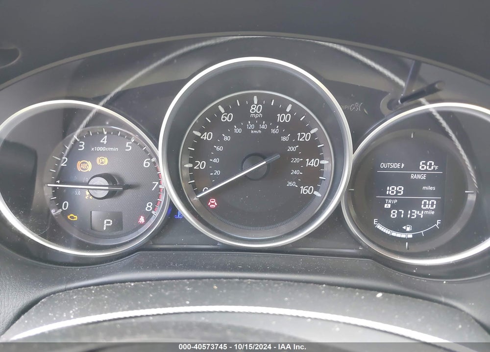 2016 MAZDA CX-5 GRAND TOURING VIN: JM3KE4DY7G0865258