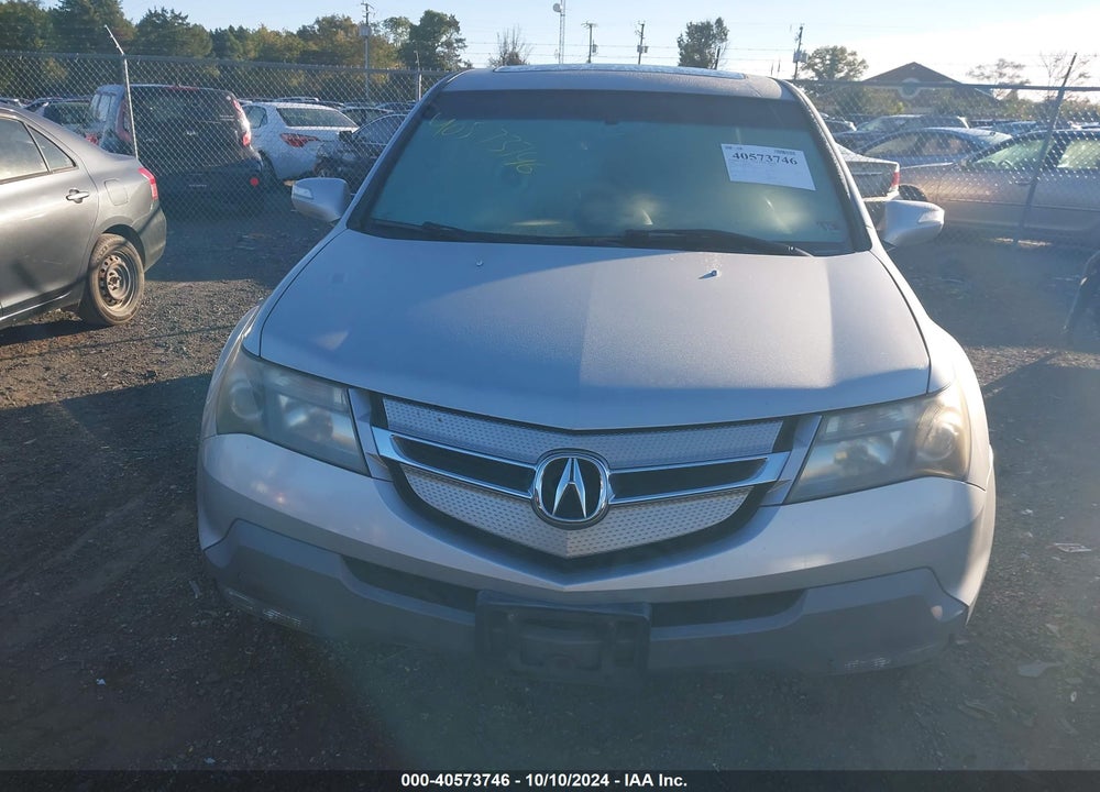 2008 ACURA MDX TECHNOLOGY PACKAGE VIN: 2HNYD28468H508761