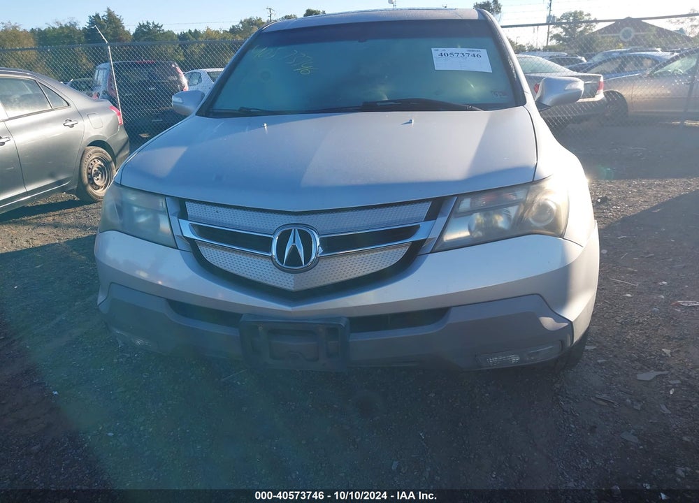 2008 ACURA MDX TECHNOLOGY PACKAGE VIN: 2HNYD28468H508761