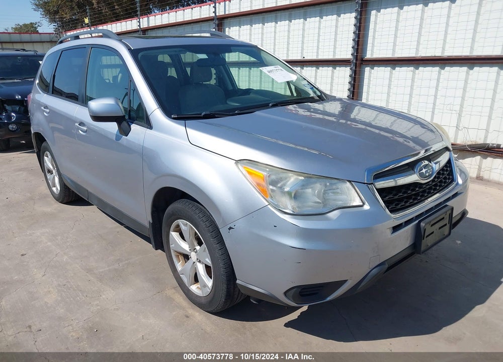 2015 SUBARU FORESTER 2.5I PREMIUM VIN: JF2SJADC1FH462126