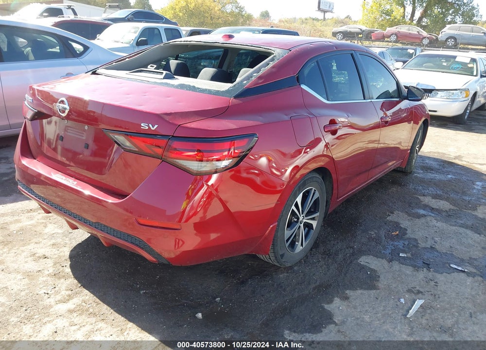 2021 NISSAN SENTRA SV XTRONIC CVT VIN: 3N1AB8CVXMY330442