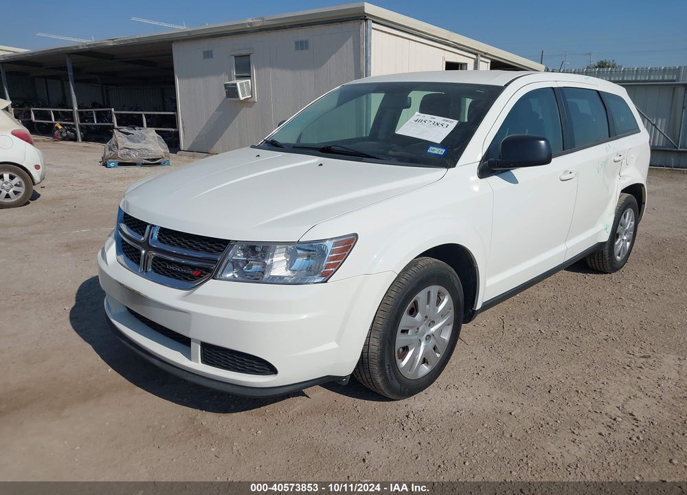 2014 DODGE JOURNEY AMERICAN VALUE PKG VIN: 3C4PDCAB2ET268529