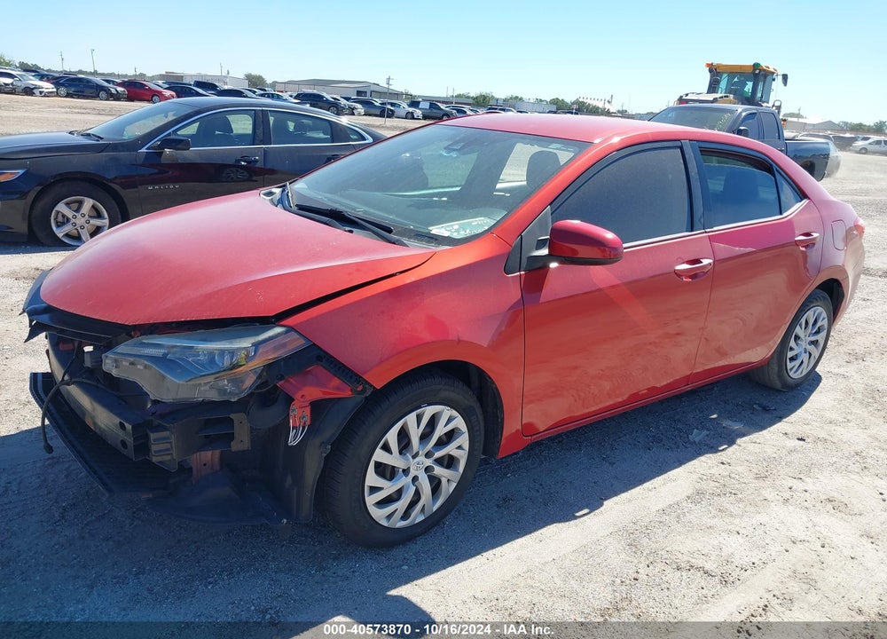 2019 TOYOTA COROLLA LE VIN: 5YFBURHE1KP945596