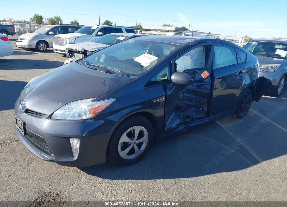 2013 TOYOTA PRIUS TWO VIN: JTDKN3DU0D1648494