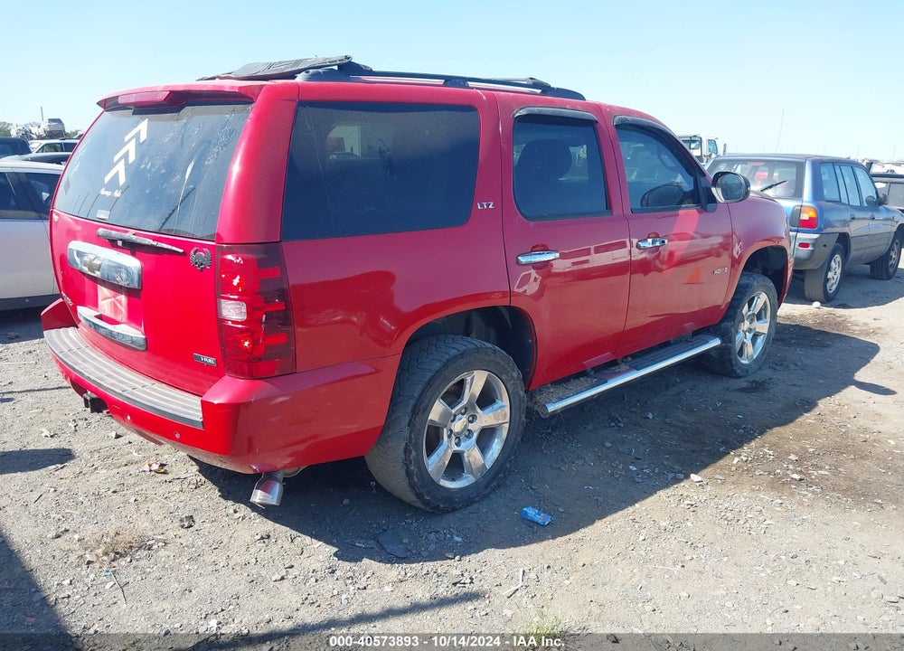 2008 CHEVROLET TAHOE VIN: 1GNFK13018J174436