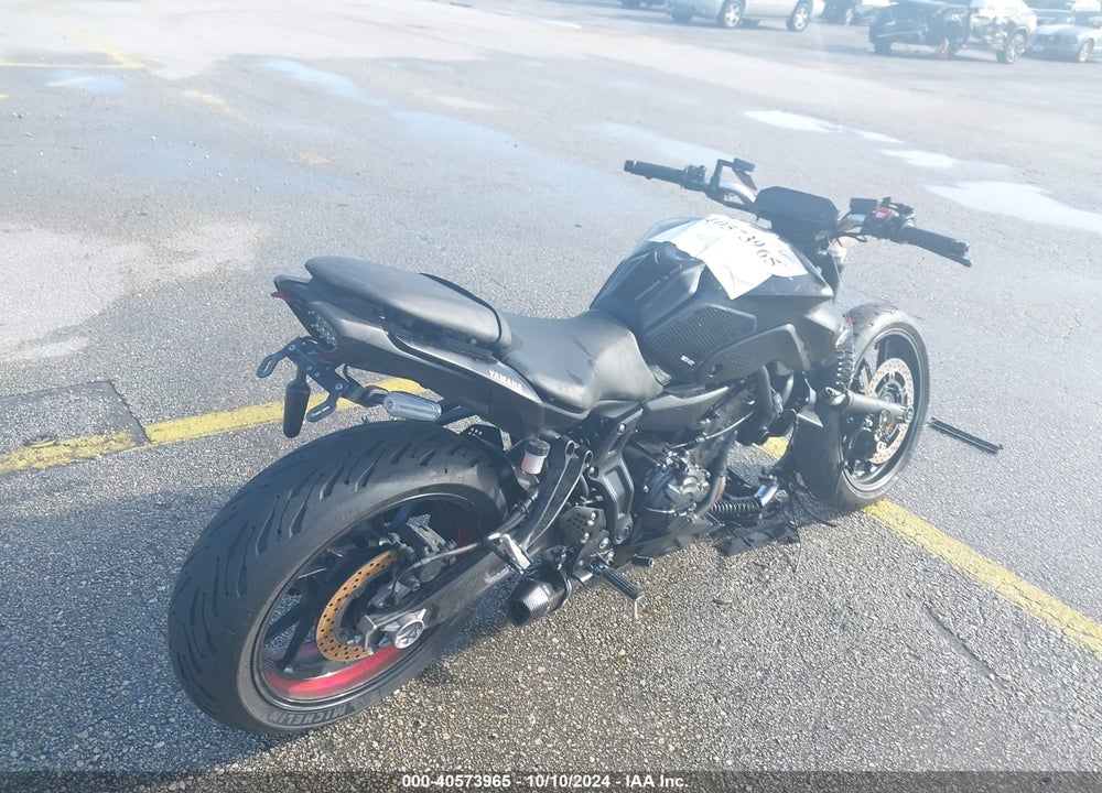 2022 YAMAHA MT07 VIN: JYARM32E0NA005394