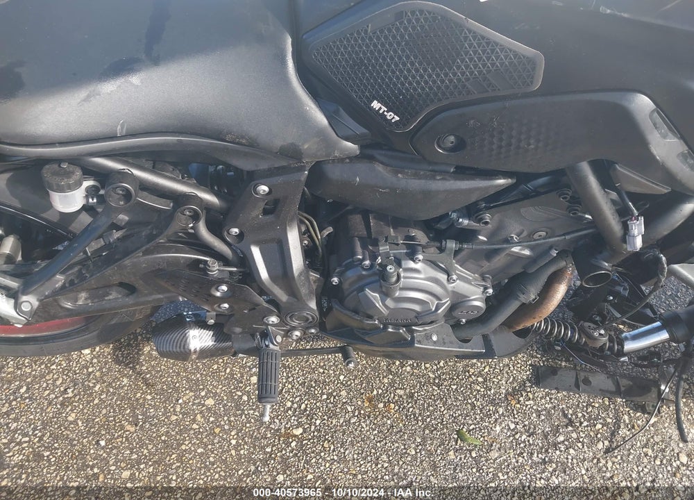 2022 YAMAHA MT07 VIN: JYARM32E0NA005394