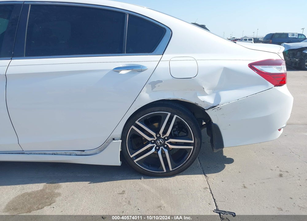 2016 HONDA ACCORD SPORT VIN: 1HGCR2F58GA033657