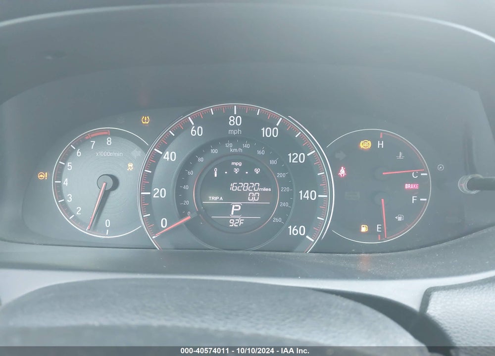 2016 HONDA ACCORD SPORT VIN: 1HGCR2F58GA033657