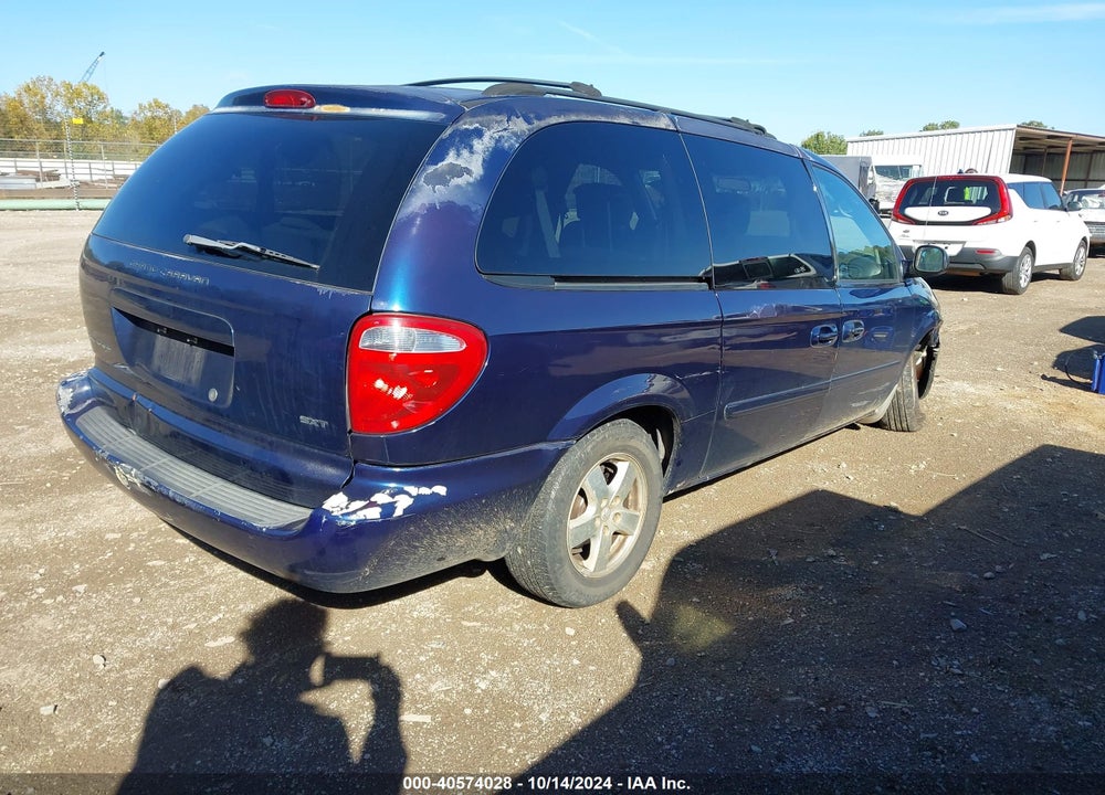 2006 DODGE GRAND CARAVAN SXT VIN: 2D4GP44L56R868132