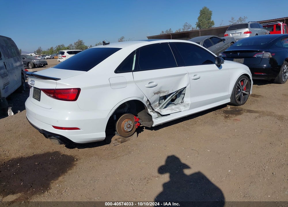 2019 AUDI RS 3 2.5T VIN: WUABWGFF4KA902341