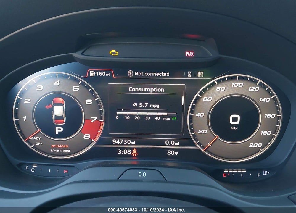 2019 AUDI RS 3 2.5T VIN: WUABWGFF4KA902341