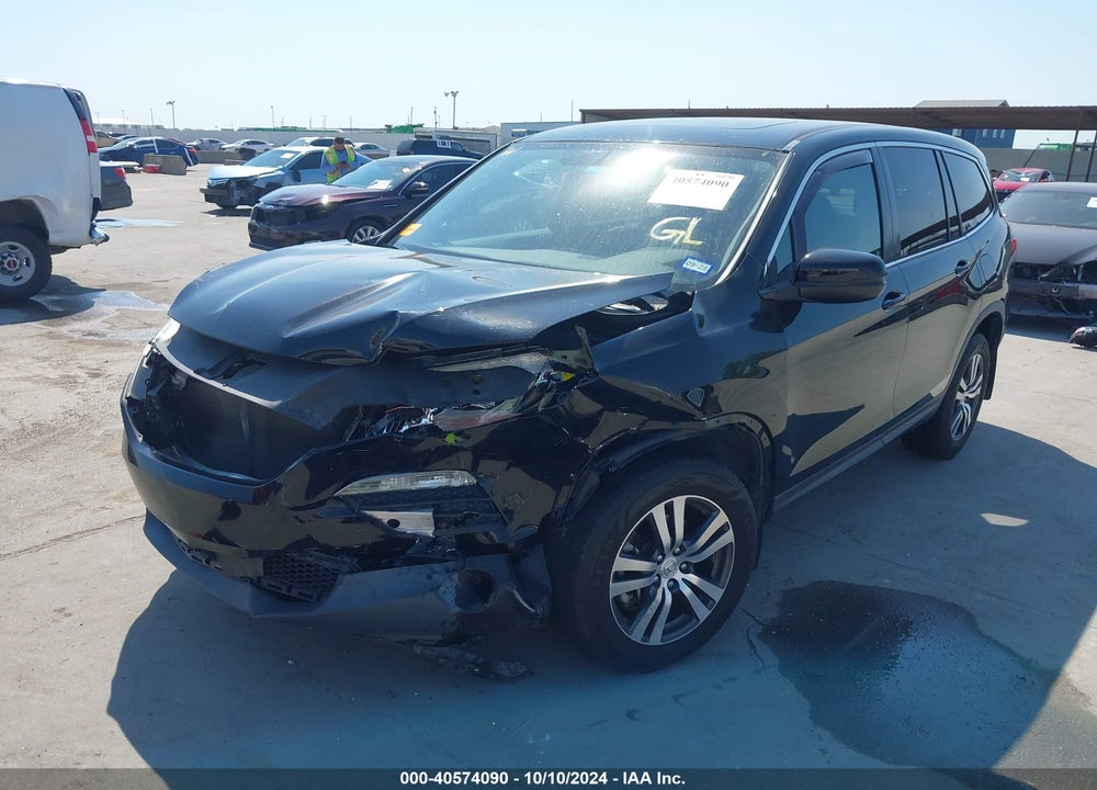 2017 HONDA PILOT EX-L VIN: 5FNYF5H55HB038710